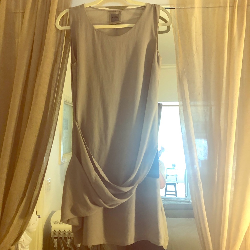 Cute drop waist Drapey Dress
